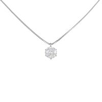 プラチナダイヤモンドネックレス 0．367ct・F・SI1・VG