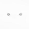 プラチナダイヤモンドピアス 0．324ct・0．333ct・E?F・SI1・VG