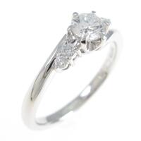 プラチナダイヤモンドリング 0．330ct・F・VS1・EXT H＆C