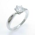 プラチナダイヤモンドリング 0．539ct・D・VVS2・VG