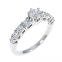 ポンテヴェキオ ダイヤモンドリング 0．329ct・F・VS2・EXT