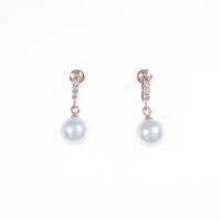 ヴァンドーム アコヤパールイヤリング