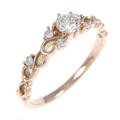 K18PG ダイヤモンドリング 0．241ct・E・SI2・EXT