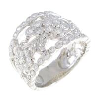 PT フラワー ダイヤモンドリング