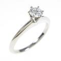 ティファニー クラシックソリティア リング 0．26ct・E・VS1・3EXT