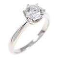 プラチナダイヤモンドリング 0．511ct・F・SI2・VG