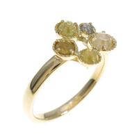 ポンテヴェキオ フラワー ダイヤモンドリング