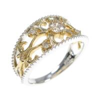 K18YG／K18WG ダイヤモンドリング