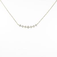 K18YG ダイヤモンドネックレス