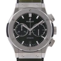 【新品】ウブロ 521．NX．8970．LR クラシックフュージョンクロノチタニウムグリーン 自動巻