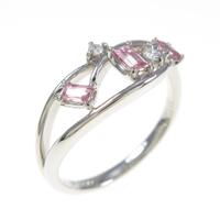 PT ピンクサファイヤリング