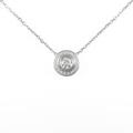 カルティエ ダムール ネックレス 0．19ct・D・VVS2・3EXT