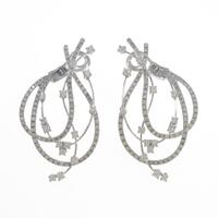 750WG ダイヤモンドピアス