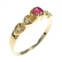 K18YG ルビーリング