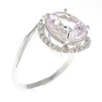 18KWG スポジュメンリング