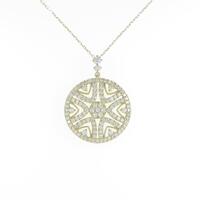 【リメイク】K18YG ダイヤモンドネックレス