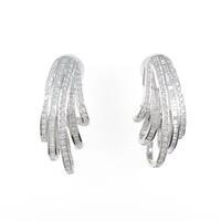 750WG ダイヤモンドピアス