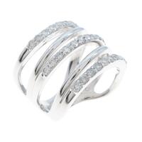 K18WG ダイヤモンドリング