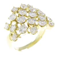 K18YG ダイヤモンドリング