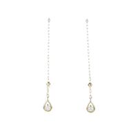 K18YG ダイヤモンドピアス