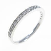 K18WG ダイヤモンドリング