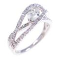プラチナダイヤモンドリング 0．329ct・K・VVS2・マーキスカット
