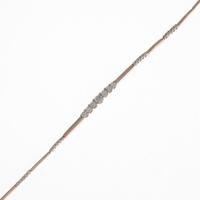 K18PG ダイヤモンドブレスレット