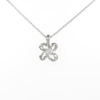 PT フラワー ダイヤモンドネックレス