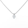 プラチナダイヤモンドネックレス 0．301ct・E・SI1・GOOD