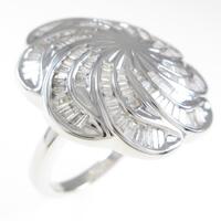 K18WG ダイヤモンドリング