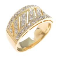 K18YG／K18WG ダイヤモンドリング