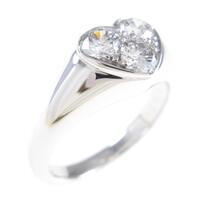 ピキョッティ ハート ダイヤモンドリング