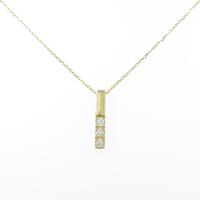 K18YG ダイヤモンドネックレス