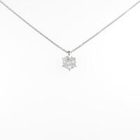 【リメイク】プラチナダイヤモンドネックレス 1．056ct・H・I1・GOOD