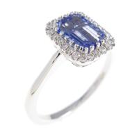 K18WG タンザナイトリング