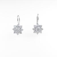 ハリーウィンストン サンフラワー・ミニワイヤー ピアス