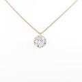 【リメイク】K18YG ダイヤモンドネックレス 1．217ct・K・I1・VG
