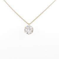 【リメイク】K18YG ダイヤモンドネックレス 1．217ct・K・I1・VG