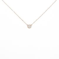 K18PG ダイヤモンドネックレス