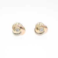 カルティエ ベビートリニティ ピアス