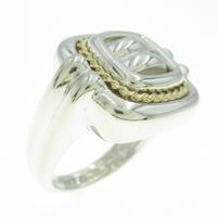 ティファニー 925／750YG リング