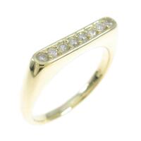 K18YG ダイヤモンドリング