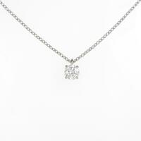 プラチナダイヤモンドネックレス 0．422ct・D・VVS2・3EXT H＆C