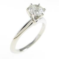 ティファニー クラシックソリティア リング 0．68ct・I・VS1・3EXT