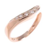 K18PG ダイヤモンドリング