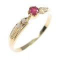 K18YG ルビーリング
