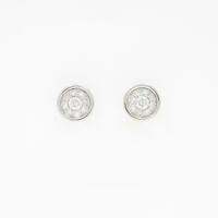 750WG／K18WG ダイヤモンドピアス