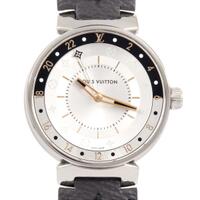 ルイヴィトン QA105 タンブールムーンデュアルタイム クォーツ