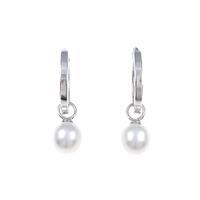 K14WG／750WG 2WAY シロチョウパールピアス