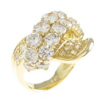 K18YG ダイヤモンドリング